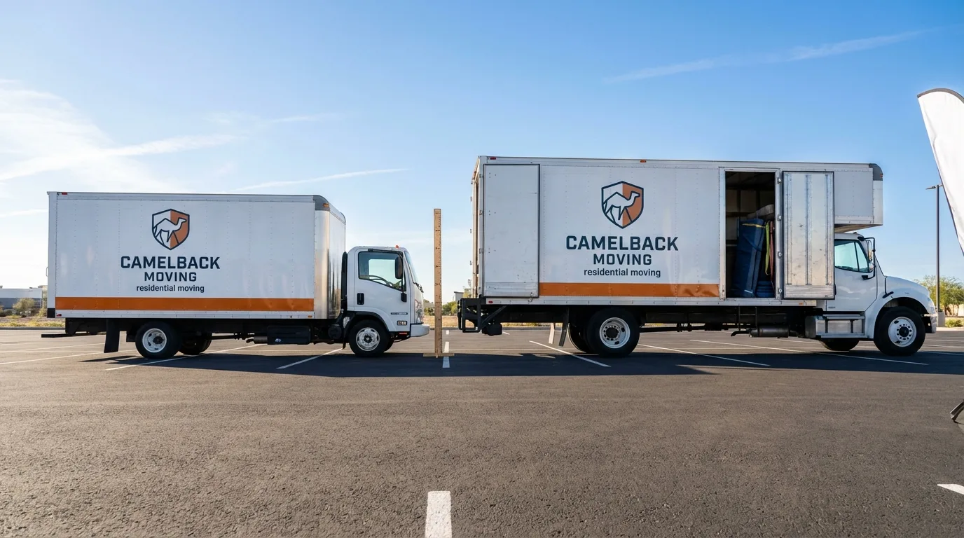 Moving truck size capacity guide in Stockton Springs